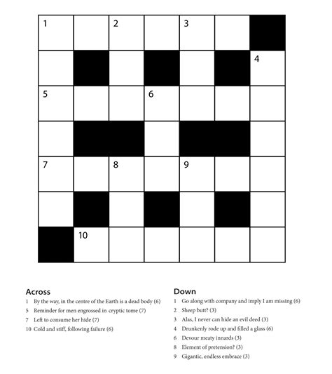 basic crossword clue